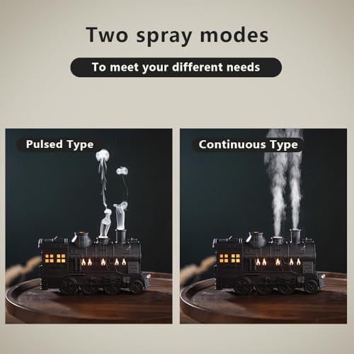 Umidificador de trem, difusor de aroma, difusores de trem para óleos essenciais, umidificadores infa