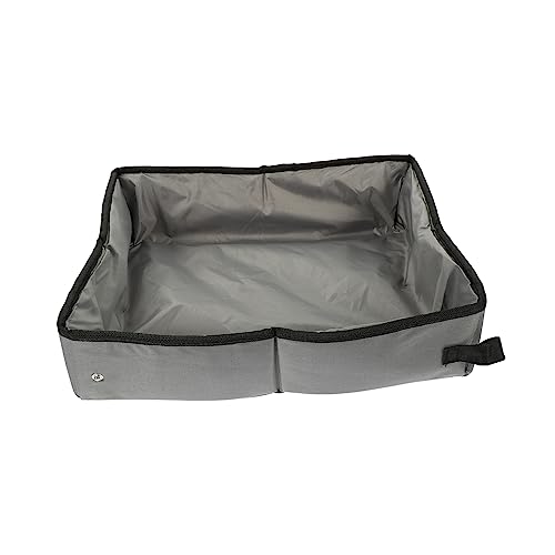 GANAZONO 4 Peças Caixa Dobrável Caixa De Areia Para Gato Coelho Vaso Sanitário Aberto Grande Bandeja