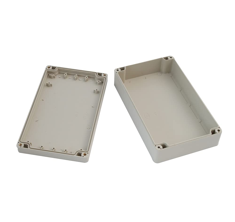 Bestcase Electronic Enclosure Box, Waterproof Plastic Enclosure, Suitable for Electronic Projects, ABS Junction Box, Used for outdoor application also, Model WPE055 1