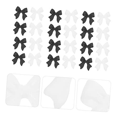 FRCOLOR 100 Pçs Decoração De Unhas De Arco Decoração Branca Adesivos De Arte De Unhas De Arco Arte D