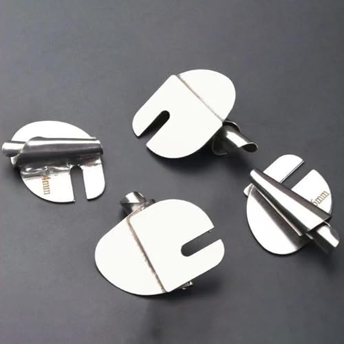 Set 8 piezas pie prensatelas dobladillo enrollado acero miniatura 2