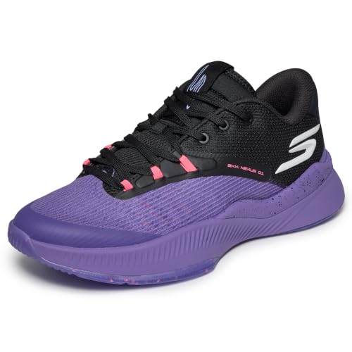 Image of Skechers Men's SKX Nexus Basketball Shoe | 5GEN Midsole Cushioning, Move Foam Insole, Breathable Mesh Upper, Torsion Stability Plate, Goodyear Rubber Outsole