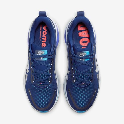 Nike Vomero 18 Men's Road Running Shoes (Blue Void/Blue Lightning/Bright Crimson/Metallic Silver)4