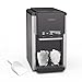 Klarstein ArcticBlend 3in1 - Macchina del Ghiaccio, 20 kg/24h, Cubetti Cavi e Ghiaccio Tritato, Erogatore d'Acqua, Serbatoio da 6L, Acciaio Inox, Macchina del Ghiaccio per la Casa, Ice Maker, Nero immagine