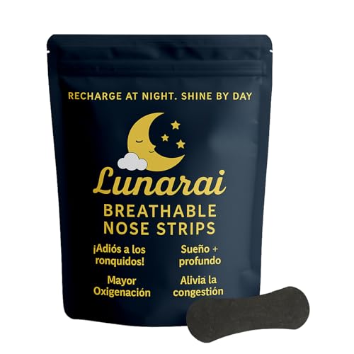 Tiras Nasales Antironquidos 30 UNIDADES | Dilatador Nasal para Dormir Mejor | Tiras nasales para dormir | Tiritas Nariz Respirar | Nasal Strips para Ronquidos