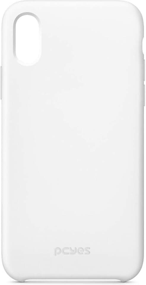 CAPA PARA CELULAR IPHONE X E XS EM SILICONE LÍQUIDO - BRANCO MT-XSB - PCYES
