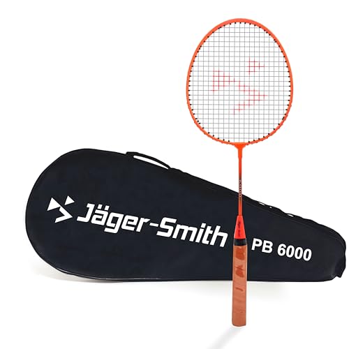 Jager-Smith PB 6000 Aluminium Badminton Racquet with Tempered Steel Shaft and Full Cover Suitable for Kids Age 6-11 Years (Made in India) (B0DBM538R1) Amazon Price History, Amazon Price Tracker