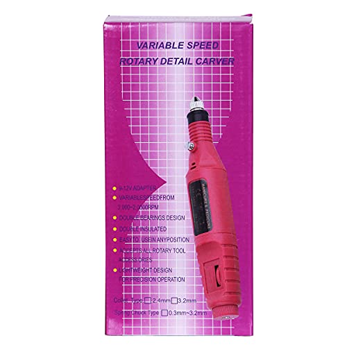 Lixa Elétrica Unha Portátil Bivolt, Lixadeira de Unhas Gel, com kit de brocas