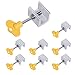 Favide 8 Pack Adjustable Sliding Window Locks Aluminum Alloy Window Security Locks with Key for Home and Office