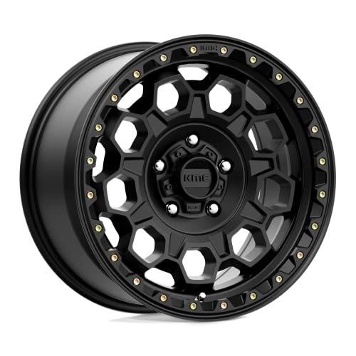 KMC TREK 17X9 5X5.05.71 18mm SATIN BLACK - KM54579050718