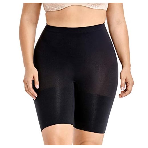 DELIMIRA Pantalones Moldeadores Braguitas Reductoras Adelgazantes Tallas Grandes para Mujer Negro 40