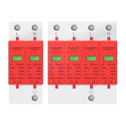 Parasurtenseur AC 4P 385V 40kA pour protection électrique de maison