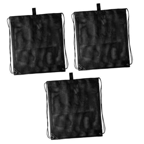 Rangement compact en maille COLLBATH avec cordon respirant et léger x3