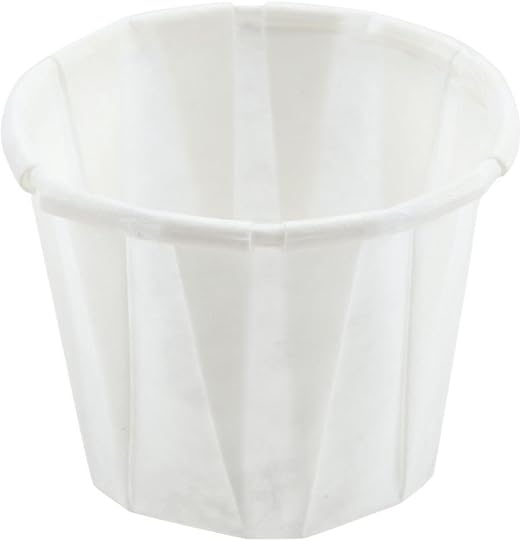 SOLO Paper Medicine Cups 3/4 oz., Box of 250 Health