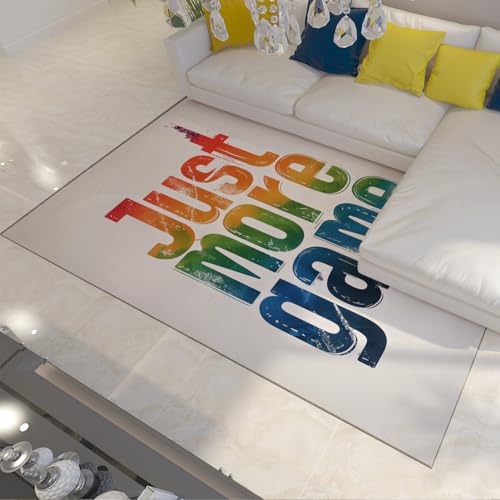 Tapis 160x230cm moderne Graffiti Letter doux lavable antidérapant - 2