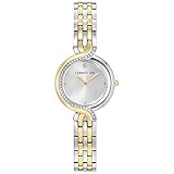 Silbernes Zifferblatt mit Indizes und zwei Zeigern