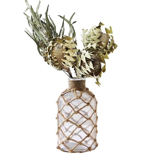 Vase en verre cylindrique transparent déco table centre mariage - 2
