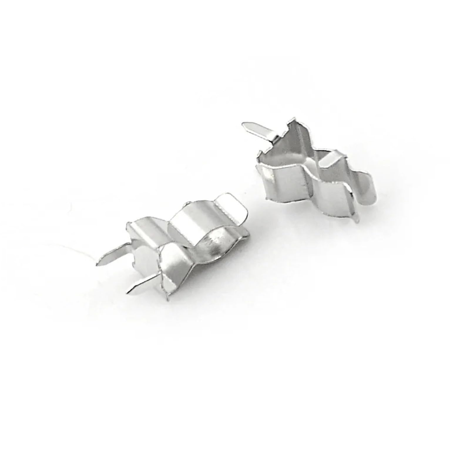 Portafusibles de soldadura de 5 x 20 mm, clip de chasis de 5 x 20 mm, latón estañado, 0,4 mm de grosor, 100 unidades