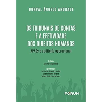 Capa do livro Os Tribunais de Contas e a Efetividade dos Direitos Humanos: APACs e auditoria operacional