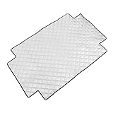 COLLBATH Cubierta Aislante para Congelador con Película de Aluminio Protector para Refrigerador y Congelador Resistente al Agua Polvo Mantiene la Temperatura Estable para Congeladores de