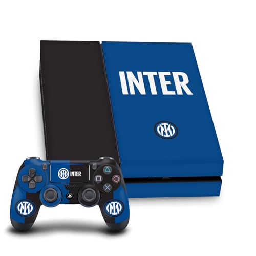 Skin Inter Milan PS4 officiel en vinyle haute précision de Head Case Designs