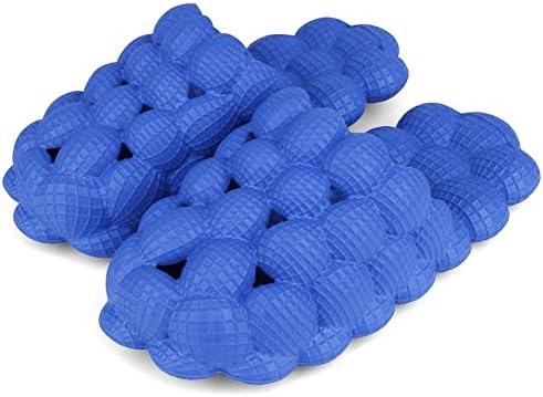 FJPTREN Kids Bubble Slides Funny Shoes Soft EVA Lychee Soft Pillo...