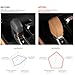 Custom Interior Accessories for Lexus NX 250 350 350h 450h+ 2022 2023 RX 350 350h 450h+ 500h Leather Automatic Gear Shift Knob Cover, Transmission Boots Shift Lever Sheath