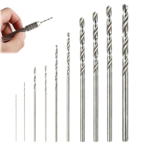 Conjunto de taladro de carburo cementado de 0,8 mm - 3,0 mm, conjunto de taladro de madera de agujero tallado de taladro espiral pequeño, conjunto de taladro pequeño, herramienta de procesamiento de m