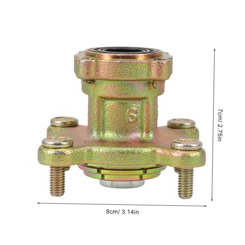 Cubo de rueda delantera para ATV que elimina vibraciones en el eje con orificios precisos 2