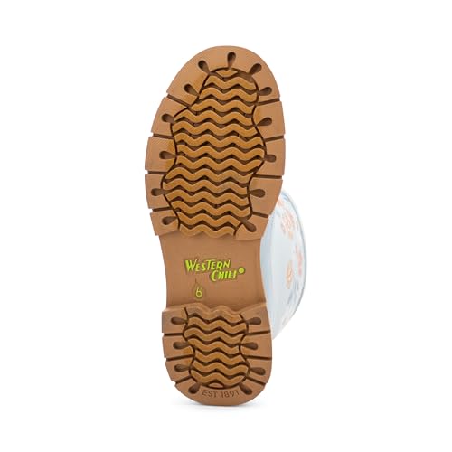 Image of Western Chief Women's Waterproof Mid Rain Boots | Ladies pull on mid rain boots with adjustable buckle, cushioned insole, and rubber outsole for wet weather and outdoor wear.