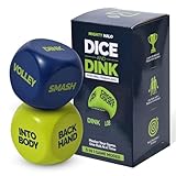 MIGHTY HALO Dice & Dink Pickleball Trainer – Pickleball Training Equipment & Practice Aid – Pickleball Accessories for Drills, Coaching & Skill Development – Great Gift for Pickleball Lovers