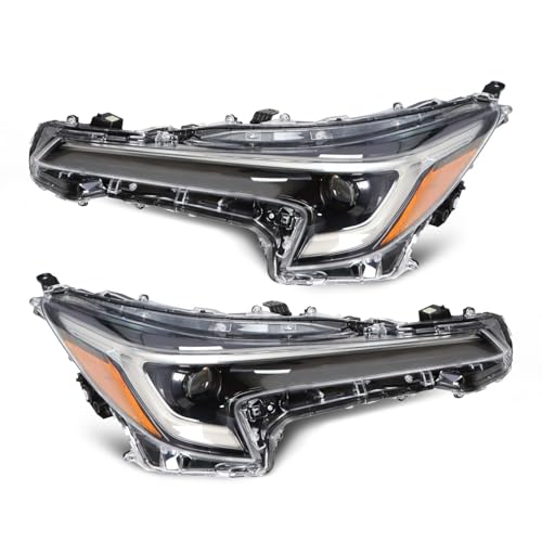 Image of Jecoupoon Headlight Assembly Driver Passenger Compatible with 2023 2024 Corolla SE/XLE/XSE/Hybrid XLE/Hybrid SE 2023 Corolla Hybrid XSE 81150-02U60 81110-02T70 (Left&Right)