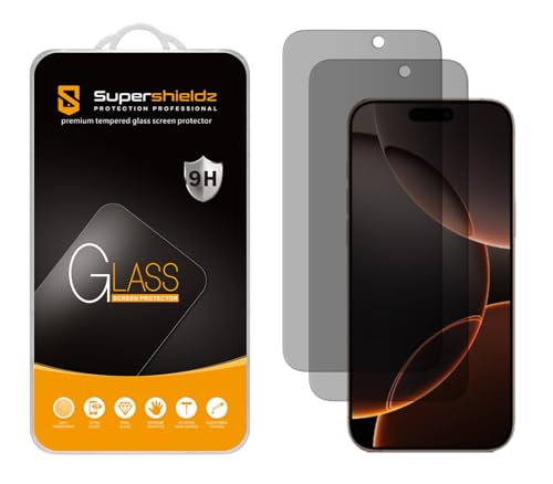 Supershieldz (2 Pack) (Privacy) Anti Spy Screen Protector Designe...
