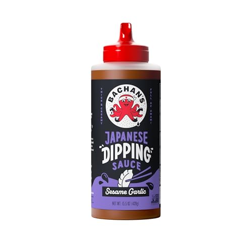 Bachan's Japanese Dipping Sauce - Sesame Garlic, 16 Oz Bottle,