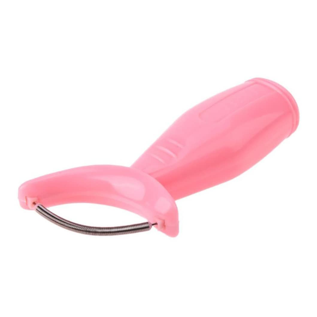 Rimozione dei peli facciali con filettatura a molla bacchetta per la depilazione manico ergonomico epilatore per peli facciali rimuove i peli dalla radice