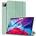 Produktbild Sripns Hülle für iPad Pro 12.9" 4. Generation 2020, Kompatibel mit Pencil, Ultradünn Leicht Dreifach Falt Smart Case mit Transluzent Rücken Deckel und Auto Schlaf/Wach - Mint Grün