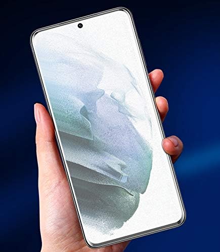 Miniatura 4 de Johncase Paquete de 2 protectores de pantalla compatibles con Samsung Galaxy S21, compatible con sensor de huellas dactilares Película de vidrio