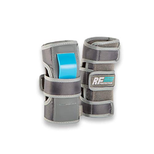 Rollerface Protective Gear Junior Knee Pads, Elbow Pads and Wrist Guards for Multi Sports Scooter, Skateboarding, Biking, Roller Skating, Inline Skating, 3 in 1