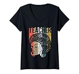 Photo Gallery donna melanin queen teacher abbigliamento, dope donne afroamericane maglietta con collo a v Photo Gallery donna melanin queen teacher abbigliamento, dope donne afroamericane maglietta con collo a v
