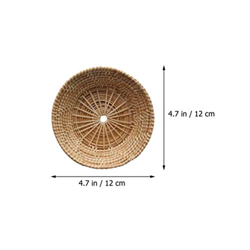 Cabilock Cesta de Pão, Frutas, Doces, Cesta de Armazenamento, Cesta de Servir Flor, Cesta rasa, Aper
