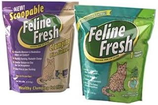 Feline Fresh Clumping Pine Cat Litter 17 lbs.