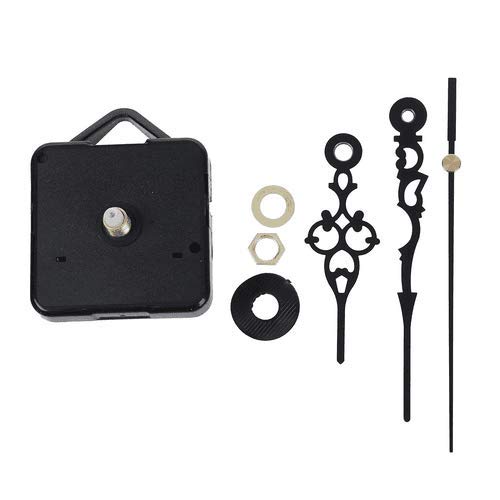 CABLEPELADO - Mecanismo Movimiento Reloj Cuarzo silencioso - Kit de reparación de Reloj - Reloj...