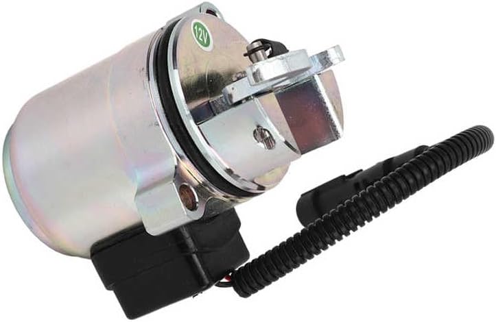 Fuel Shutoff Solenoid Valve 0428‑7583 Replacement for Deutz Engine F3L1011 F4L1011 F3L2011 F4L2011 F2L2011 BF3L2011| | -