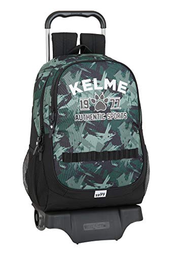 Mochila Safta Escolar con Carro de Kelme  330x150x430mm