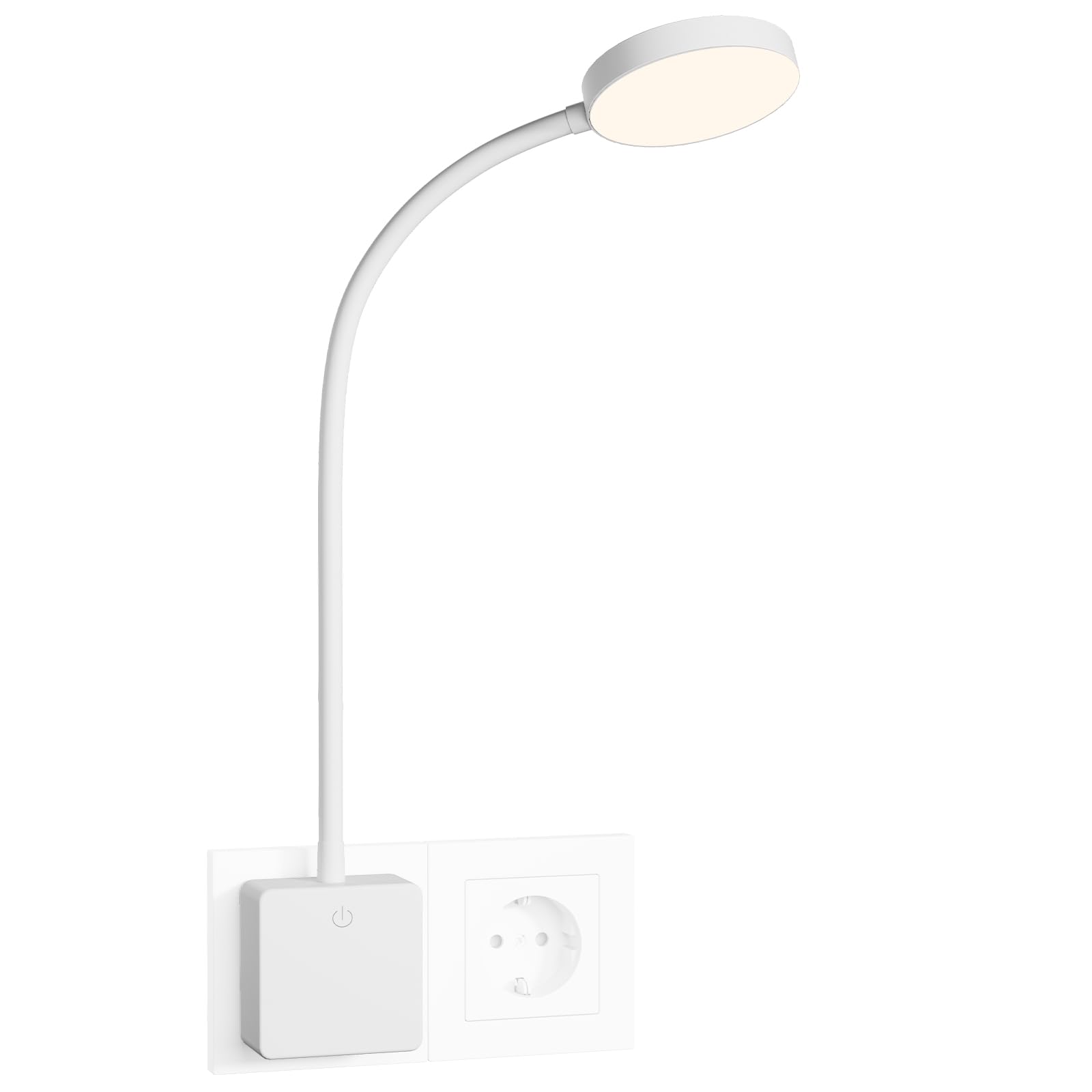 KZT Wandlamp voor binnen, dimbaar, wandlamp met schakelaar, kinderkamer