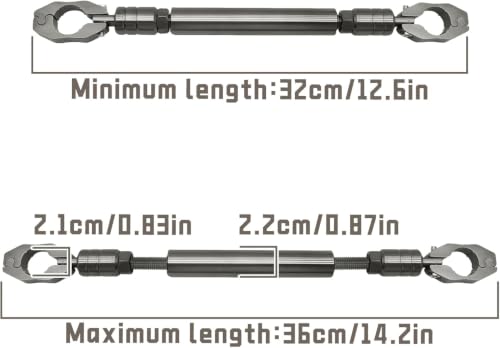 Barra de equilibrio para moto Yamaha MT-03 2020-2024 de aleación aluminio 4