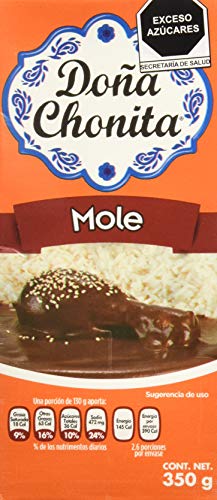 Dona Chonita Mole/Gewürzpaste mit Chili Poblano , 2er Pack (2 x 350 g) Cover