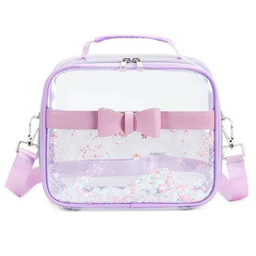 Clear Purses for Women Stadium Approved Clear Bags Small Crossbody Bag Handbags Transparent Tote Bag Wallet Pouch