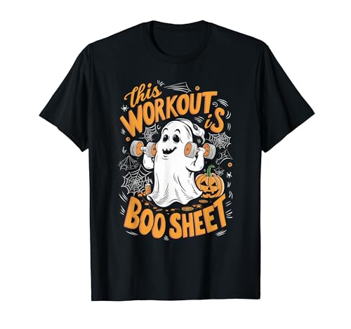 This Workout Is Boo Sheet Costume d'Halloween amusant T-Shirt