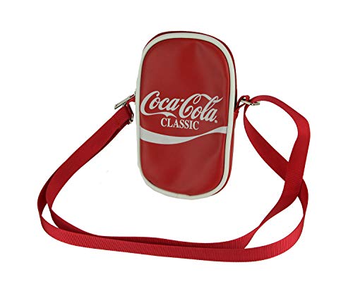 Bolsa transversal Coca-Cola Hero, Vermelho, One Size, Clássico